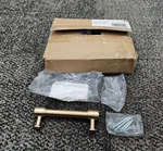 (qty 10) Amerock BP37463CZ Faircrest 3-3/4" Center Bar Pull Champagne Bronze. Fixed Price $62.99.