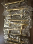 Ravinte 11 Pack 5'' Cabinet Pulls 3 Hole Center Bronze Gold Champagne. Fixed Price $14.99.