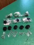 Lot Of 11 Glide Rite Spiral Rams Horn Drawer Dresser Cabinet Pulls 5414-ORB-1. Fixed Price $19.95.
