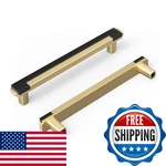 Rergy 10 Pack 5 Inch Black And Gold Cabinet Pulls Drawer Kitchen. Fixed Price $67.80.
