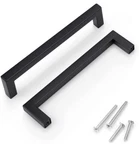 Knobwell Black Stainless Steel Kitchen Cabinet Handles Drawer Cupboard Pulls. Fixed Price $19.99.