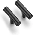 10 Pack 2 Inch Cabinet Pulls Matte Black Stainless Steel Kitchen Drawer Cu. Fixed Price $14.74.