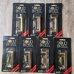 7 Vtg Amerock Drawer Cabinet Door Pulls Solid Brass 3" Centers Nos C-1411-3. Fixed Price $24.99.