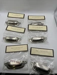 4 Pottery Barn Bin Pull Handles Satin Finish 6 Pieces 1273713 New. Fixed Price $26.25.
