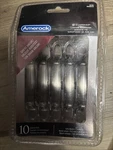 Amerock Cabinet Pull 10-PACK + 5 No Screws Satin Nickel 3" Center Mounting Holes. Fixed Price $20.00.