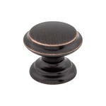Flat Top 1 3/8" Diameter Cabinet Round Knob Tuscan Bronze - Hardware. Fixed Price $10.67.
