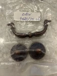 Omnia 9420/75 Traditional Decorative Bail Drop Pull Vintage Copper (vc). Fixed Price $5.00.