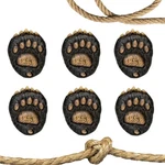 Cabinet Drawer Pull Knob Black Bear Paw Style (6PC Set). Fixed Price $32.99.