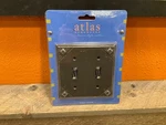 Atlas Homewares Wall Plate Craftsman Double Toggle Aged Bronze Mdt-o. Fixed Price $7.99.