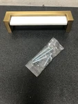 Sietto P-1801-SB Skyline 5" Center Cabinet Pull White Glass Satin. Fixed Price $38.15.