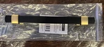 Lot (10) Liberty P39064C-370-CP Brass Gold Black Modern Cabinet Handles Pulls. Fixed Price $50.00.