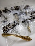 Amerock Guardian Brass 3" Center Cabinet Handle Pull BP1351-077 Set Of 10. Fixed Price $22.95.