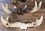 2 Drawer Pulls Handles Deer Elk Antler Door Cabinet Knobs Furniture Hardware. Fixed Price $15.99.