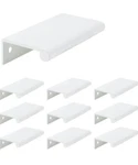 Tsnamay 10PCS 3.15" Back Mount Finger Pullcabinet Handles Closet Door .... Fixed Price $12.99.