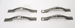 Liberty Cabinet Drawer Pulls Square Foot 3" Center Satin Nickle Farmhouse X 4. Fixed Price $10.99.
