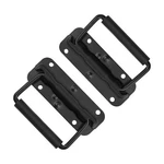 2 Pack Spring Loaded Handles, Heavy Duty Rubber Grip Surface Mount Folding Ha.... Fixed Price $15.05.