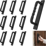 Mystic Colonial Rustic Twisted 5 Inch Barn Door Handle Pull Heavy Duty Wrought. Fixed Price $149.99.