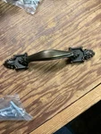 Gliderite 3-1/2" Cc Antique Brass Deco Cabinet Hardware Pull 4116-AB-1. Fixed Price $9.99.