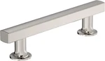 Cabinet Pull Handle Polished Nickel 3/4" Amerock Everett. Fixed Price $10.00.