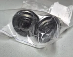 (6) Six,hickory Hardware P3103-SN 1-1/4-INCH Fanfare Cabinet Knob, Antique Brass. Fixed Price $25.00.