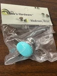Lews Hardware 39-510 Multi-colored 1-1/4" Mushroom Metal Cabinet Knob. Fixed Price $10.38.