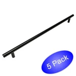 *5 Pack* Cosmas Euro Style Bar Flat / Matte Black Pulls #305-673FB. Fixed Price $50.88.