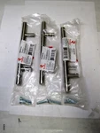 3-QTY Richelieu Contemporary Pull Brushed Nickel 8/32" X 3-25/32" BP30596195. Fixed Price $14.40.