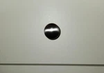 Cabinet Knobs (24-PACK) Nice Satin Nickel Round Hollow Liberty Garrett 1-1/4 In.. Fixed Price $24.00.
