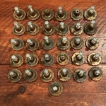 Vtg Amerock Rdca 1960 Bronze Copper Floral Knobs Pulls French Provincial 31 Pcs. Fixed Price $89.98.