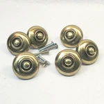 Set Vintage Early American N264 Cabinet Drawer Knob Pulls W/screws. Fixed Price $16.95.