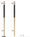 Cabinet Pulls 12 Zernmiarder Knurled, 16 Inch 256MM 10 C/c, Black. Fixed Price $19.99.