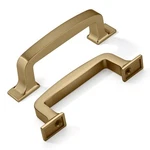 2 Pack 3 Inch Kitchen Cabinet Handles Brushed Brass Pulls Gol.... Fixed Price $15.20.