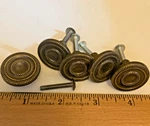 Brainerd Cabinet Pulls Bronze Top Ring Style Round Drawer Knob 1-1/8"W Set Of 5. Fixed Price $14.95.