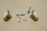 Belwith Door Pull Knobs (P225-W) (lot Of 6). Fixed Price $29.95.