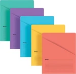 Better Office Products Lined Vertical Slash Pocket File Letter Size, Assorted. Fixed Price $21.80.