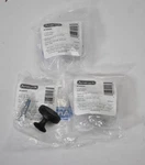 Lot Of Amerock Matte Black Cabinet Door Knobs 1-1/2" Dia 38MM BP36880FB. Fixed Price $9.35.