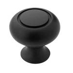 Amerock Allison Mushroom Cabinet Door Drawer Knob Flat Black BP53011-FB Fast A80. Fixed Price $9.99.