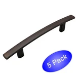 *5 Pack* Cosmas Cabinet Hardware Oil Rubbed Bronze Handle Pulls #2363-96ORB. Fixed Price $23.03.