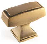 Amerock BP535342 Bronze Mulholland 1-1/2" Rectangular Cabinet Knob. Fixed Price $12.21.