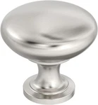 Amerock Allison Satin Nickel 1/4" Round Cabinet Knob 10 Pack Pull AL-285. Fixed Price $14.95.