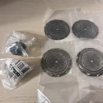 Liberty Hardware P775B0C-AB-E Backplates & P775AOCAB Cc Knobs Brass Lot. Fixed Price $9.99.