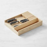 Hold Everything In-drawer Knife Organizer, Ashwood-williams Sonoma 39459. Fixed Price $126.99.