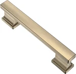 Alzassbg 10 Pack Brushed Antique Brass Cabinet Pulls, 3-3/4 INCH(96MM) Hole. Fixed Price $23.56.