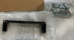 Brizo All Metal Premium Drawer Pull Dresser Handle In Polished Black New Box!. Fixed Price $29.99.