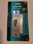 Ultra Hardware 72015 4 7/8 Chrome Latchbolt Strike Plate Dull Door Jam. Fixed Price $7.00.