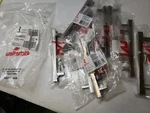 Lot Of 10 Cabinet Hardware Richelieu Stainless Steel BP7227128195. Fixed Price $41.39.