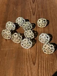 Vintage Amerock/ Allison French Provincial Cabinet Pulls (set Of 10) White Gold. Fixed Price $20.00.