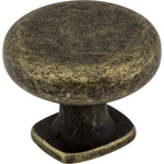 Jeffrey Alexander MO6303ABM-D 1-3/8" Distressed Brass Belcastel Cabinet Knob. Fixed Price $8.42.