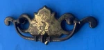 Brass Vintage Antique Hardware Colonial Chippendale Drawer Pull Handle 3" Center. Fixed Price $79.95.