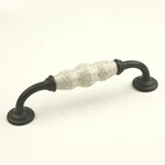 2) Century Oil Rubbed Bronze Brown Crackle Cabinet Cupboard Drawer Handle Pulls. Fixed Price $22.87.